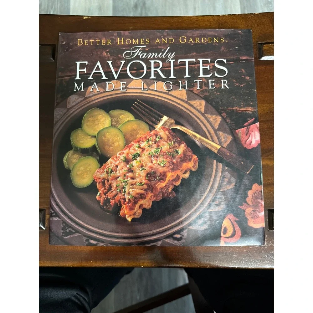 Better Homes and Gardens Family Favorites Made Lighter Cookbook Healthy Recipes